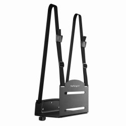StarTech.com PCホルダーデスクトップパソコン用アジャスタブルホルダー調整幅122-212mm耐荷重10kg CPUWALLMNT