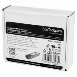 StarTech.com SFPモジュールHP製J4858C互換1000BASE-SX準拠光トランシーバ J4858CST