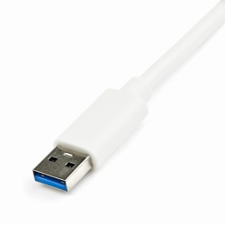 StarTech.com USB3.0-ギガビットイーサネット有線式LANアダプタ(USBポートx1付き)ホワイト10/100/1000MbpsNICネットワークアダプタUSB3.0(オス)-RJ45(メス) USB31000SPTW StarTech.com USB3.0-ギガビットイーサネット有線式LANアダプタ(USBポートx1付き)ホワイト10/100/1000MbpsNICネットワークアダプタUSB3.0(オス)-RJ45(メス) USB31000SPTW