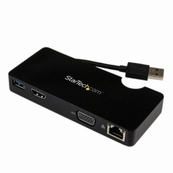 gїphbLOXe[V Ultrabook/MacBookΉ HDMI & VGA GbE|[g USBoXp[Ή USB3SMDOCKHV