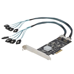 SATA 8|[g PCI ExpressC^[tF[XJ[h/PCI-SATAϊ/4x zXgRg[/SATA PCIe gJ[h/PCI-e x4 Gen 2-SATA 3.0/SATA HDD & SDD 8P6G-PCIE-SATA-CARD