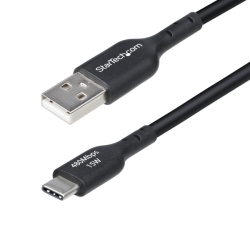 USBP[u/USB 2.0 Type-A - Type-C/3m/3A 15W/ubN/f[^] [dR[h