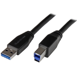 USB 3.0 - USB-BP[u/1m/SuperSpeed/Type-A to B/IX-IX/f[^]E