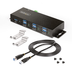 StarTech.com USBハブ/マネージドUSB/USB 3.2 Gen 1 Type-A/7ポート/産業用/ESDレベル4/業務用拡張ハブ 5G7AINDRM-USB-A-HUB