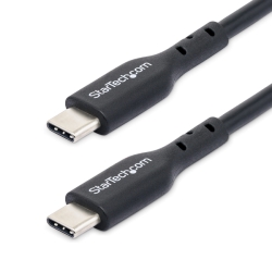 USB-C[dP[u/1m/USB 2.0/60W 3A/USB PD 2.0/ubN/Type-C [dR[h