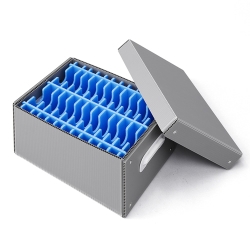 サンワサプライ プラダン製スマホ収納ケース(22台用) CAI-CABPD41