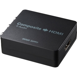 コンポジット信号HDMI変換コンバータ VGA-CVHD4