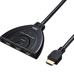 HDMI切替器(3入力・1出力または1入力・3出力) SW-HD31BD