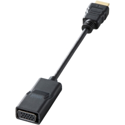 HDMI-VGA変換アダプタ(ショートケーブル) AD-HD19VGA