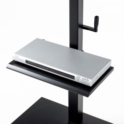 サンワサプライ 壁寄せ手動上下昇降液晶ディスプレイスタンド CR-LAST24