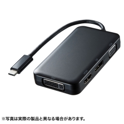 USB Type C-HDMI/VGA/DVI/DisplayPortϊA_v^ AD-ALCHVDVDP
