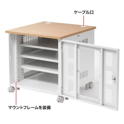 サンワサプライ 19インチマウントボックス(10U D600) CP-501