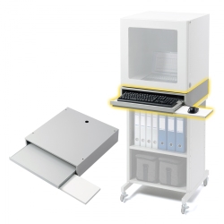 サンワサプライ キーボード収納台(W550) MR-FA55KBS