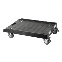 サンワサプライ 樹脂製ドーリー(75リットルオリコン仕様) CART-FA1175BK