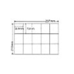 東洋印刷 シートカットラベル A4版 15面付(1ケース500シート) C15M