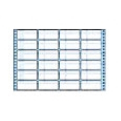 東洋印刷 タックフォームラベル 15インチ×10インチ 24面付(1ケース500折) M15F 東洋印刷 タックフォームラベル 15インチ×10インチ 24面付(1ケース500折) M15F