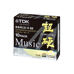 tdk cd r コレクション 音楽