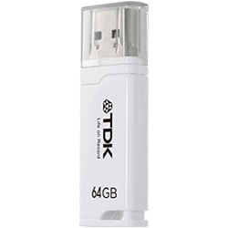 USBフラッシュメモリ 64GB USB3.0 暗号化ソフト搭載(ホワイト) UFD64GE-CL3WHA
