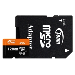 128GB microSDXCJ[h UHS-1 SDϊA_v^t Read:40MB/s Write:10MB/s TUSDX128GUHS03