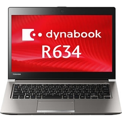 Dynabook dynabook R634/L：i5-4300U/4G/128G_SSD/ドライブ無/7Pro DG