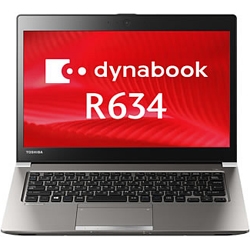 dynabook R634/L：i7-4500U/4G/128G_SSD/ドライブ無/7Pro DG/Office無