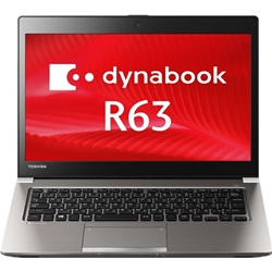 dynabook R63/P:Core i7-5500U/4GB/256GB_SSD/13.3_HD/hCu/7Pro DG/Office HB PR63PCAA347JD71