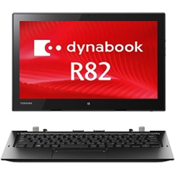 dynabook R82/P:Core M-5Y51A4GBA128GB SSDA^b`pl+fW^CU[t12.5_FHDAWLANA10 Pro 64AOffice PR82PBUDC47AD11
