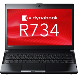 dynabook R734/M Win7Pro32/Core i5/2.7GHz/4GB/500GB/hCuȂ/13.3^/WiMAXȂ/ItBX\tgOfficeȂ/ WebJ/wF PR734MAF44BAD7X