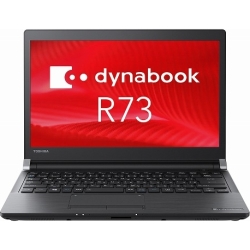 dynabook R73/W:Core i5-5300UA4GBA500GB_HDDA13.3^HDAhCuAWLAN+BTAWfAWin7 32-64BitAOffice PR73WBAA43CAD81