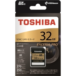 東芝 TOSHIBA SDXU-C032G SDHCカード UHS-II 32G