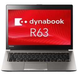 dynabook R63/F:Core i5-6200UA8GBA128GB_SSDA13.3^HDAWLAN+BTAWin7 32-64BitAOffice HBAWEBJ PR63FEA4347QD8H