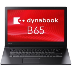 dynabook B65/J:Celeron 3865UA4GBA500GB HDDA15.6^HDASMultiAWLAN+BTAeL[AWin10 Pro 64 bitAOffice PB65JNB11N7AD21