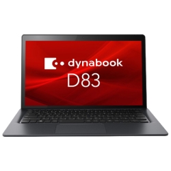 dynabook D83/M:Core i5-8250UA8GBA256GB SSDAfW^CU[+^b`plt13.3^FHDAWLAN+BTAC^[tF[XdfAWin10 Pro 64 bitAOffice PD83MTG444BAD21