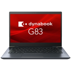 dynabook G83/M:Core i5-8250UA8GBA256GB SSDA13.3^HDAWLAN+BTAWin10 Pro 64 bitAOffice PG83MTACGL7AD21