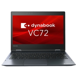 dynabook VC72/M:Core i5-8250UA8GBA256GB SSDAfW^CU[+^b`plt12.5^FHDALTEAWLAN+BTAWin10 Pro 64 bitAOffice PV72MTQ44A7AN21