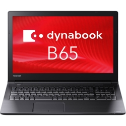 dynabook B65/DN:Core i7-8550UA8GBA256GB SSDA15.6^HDASMultiAWLAN+BTAeL[AWin10 Pro 64 bitAOffice PB6DNRB44R7FD1
