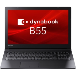 dynabook B55/DN:Core i5-8250UA4GBA500GB HDDA15.6^HDASMultiAWLAN+BTAeL[AWin10 Pro 64 bitAOffice PB5DNTB11RAFD1