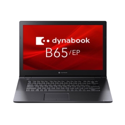 dynabook B65/EP:Core i5-8265U 1.60GHzA8GBA256GB_SSDA15.6^HDASMultiAWLAN+BTAeL[AWin10 Pro 64 bitAOffice HB A6BSEPL85971
