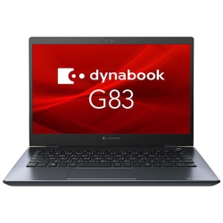 dynabook G83/FP:Core i5-10210U 1.60GHzA8GBA256GB_SSDA13.3^FHD(IGZO)AWLAN+BTAWin10 Pro 64 bitAOffice HB A6G7FPF2F531