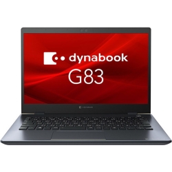 dynabook G83/FR:Core i3-10110U 2.10GHzA8GBA256GB_SSDA13.3^HDAWLAN+BTAWin10 Pro 64 bitAOffice A6G7FRG2D211