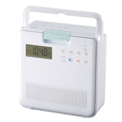 SD/CDラジオ(防水仕様)(Bluetooth対応)(ホワイト) TY-CB100(W)