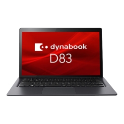 Dynabook dynabook D83/DS (Core i5-8350U/16GB/SSD・256GB/Win10Pro/13.3型/SIMスロット無)  A7D1DSBC31R1 - NTT-X Store