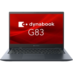 dynabook G83/FU (Core i5-10210U/8GB/SSD・256GB/光学ドライブなし/Win10Pro 21H2/Office無/13.3型/質量・約939g) A6GKFUF2D515