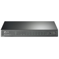 JetStream 8-Port Gigabit Smart PoE Switch with 2 SFP Slots TL-SG2210P(UN)