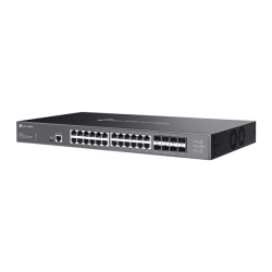 TP-Link Omada 10GBASE-Tポート×24 L2+マネージドスイッチ(10GE SFP+スロット×8搭載) SX3832(un) TP-Link Omada 10GBASE-Tポート×24 L2+マネージドスイッチ(10GE SFP+スロット×8搭載) SX3832(un)