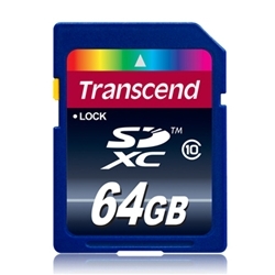 64GB SD Card Class10 TS64GSDXC10