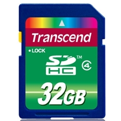 32GB SDHCJ[h CLASS4 TS32GSDHC4