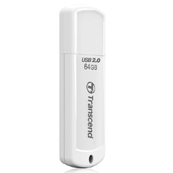 64GB USB2.0 Pen Drive Classic White TS64GJF370