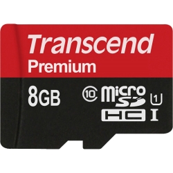 8GB microSD w/o adapter U1 TS8GUSDCU1