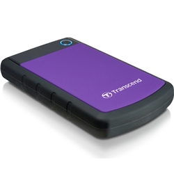 2TB 2.5 Portable HDD StoreJet H3 Purple Anti-shock TS2TSJ25H3P